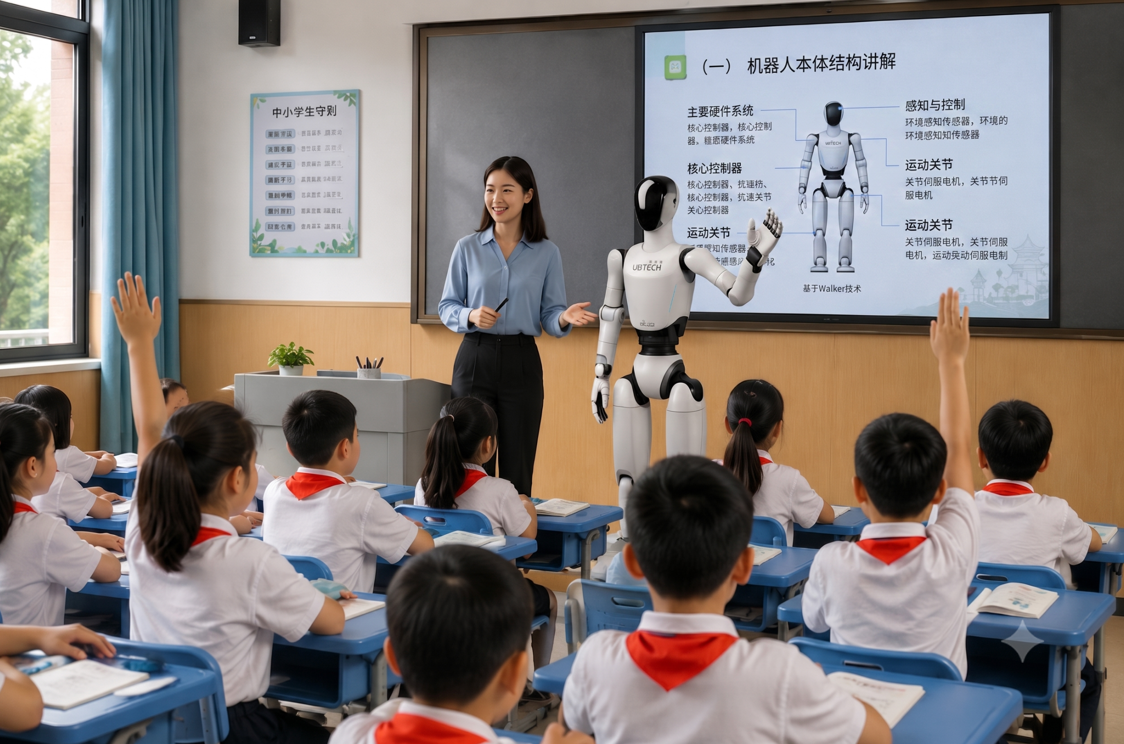 UBTECH Robotics Walker C1 EDU Tutor hero image