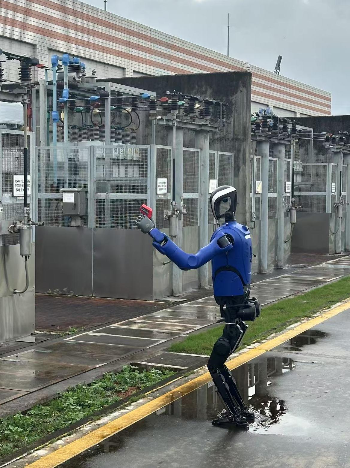 Shenzhen Institute of AI and Robotics Power Inspection Humanoid